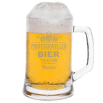 Montana Bierkrug mit Gravur "Professioneller Biertester" mit Namen