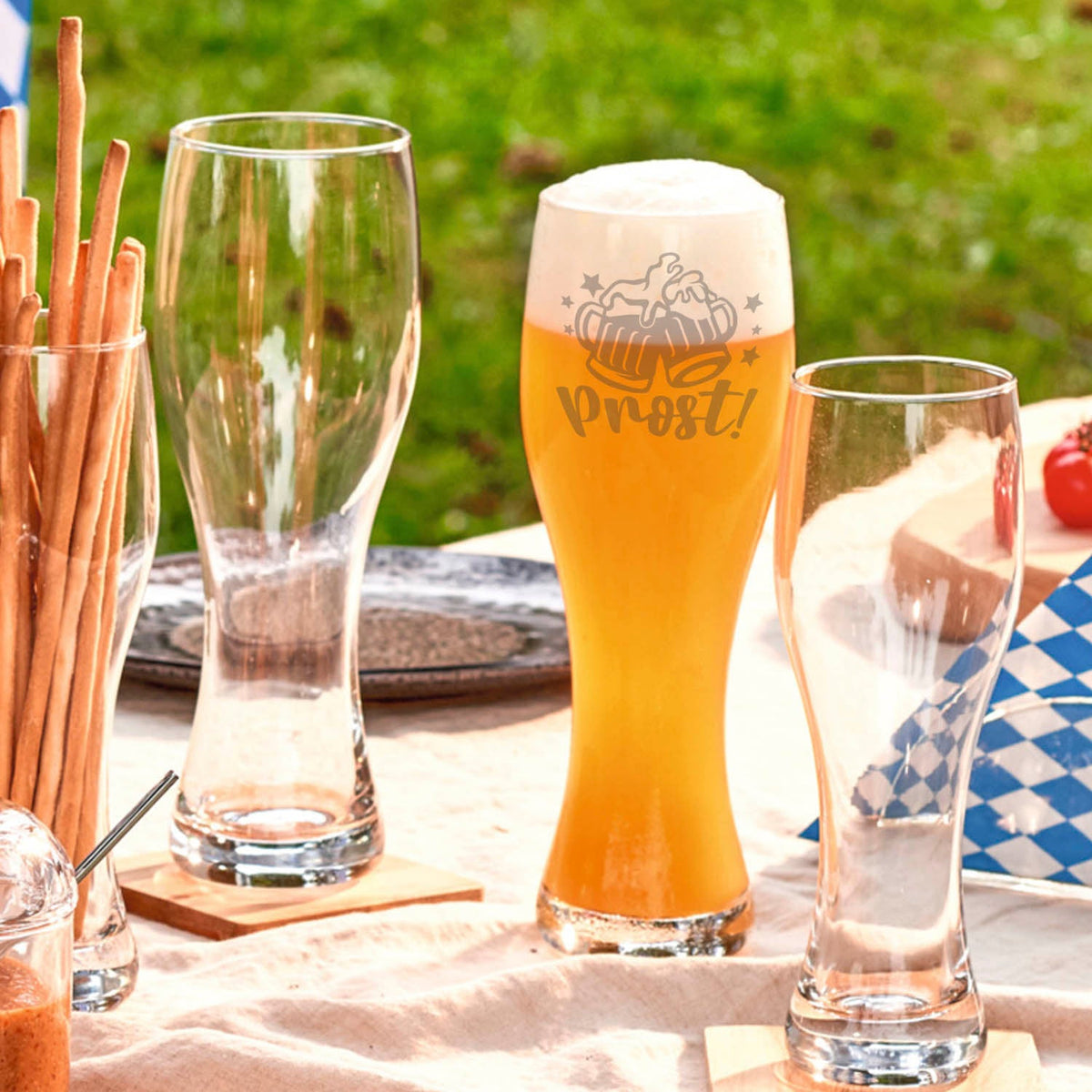 Stölzle Lausitz Weizenglas "Prost Bier"