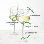 Stölzle Lausitz Weingläser mit Gravur "zum Einzug"