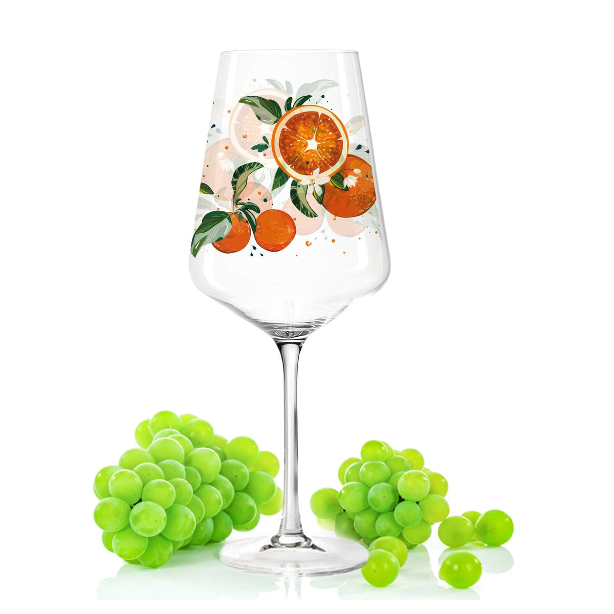 Stölzle Lausitz Weingläser mit UV-Druck im Frucht Design im Set