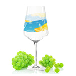 Stölzle Lausitz Weingläser mit UV-Druck im Summerfeeling Design im Set
