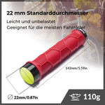 Fahrrad Lenkergriffe Doppelverschluss für 22,2mm Lenke