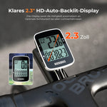 ROCKBROS Fahrradcomputer Kabellos GPS R1