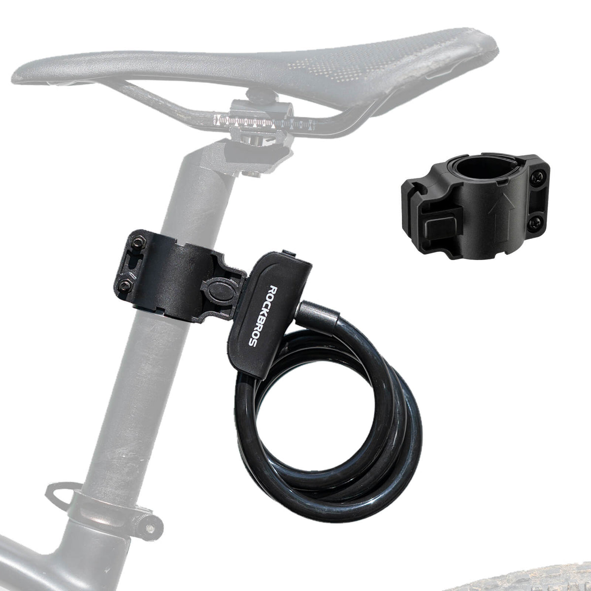 ROCKBROS Fahrradschloss 110 cm / 11 mm