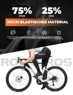 ROCKBROS Herren Fahrrad Trägerhose Lang Gepolstert