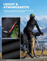 ROCKBROS Herren Radlerhose Atmungsaktiv Lang Fahrradhose Unisex M-4XL
