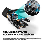 ROCKBROS Erwachsene Profi-Sporthandschuhe Atmungsaktiv Elastisch