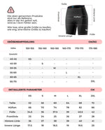 TVI Damen Radlerhose Gepolstert Fahrradhose Schnell Trocknend