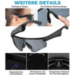 Smarte Fahrradbrille mit Bluetooth: Elektronisch, Selbsttönend & Polarisiert