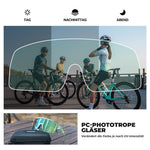 Winddichte Selbsttönende und Polarisierte Radbrille