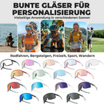 Polarisierte Fahrradbrille der Shadow Serie (UV400)