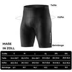 Fahrradhose mit 3D-Polster Atmungsaktiv Elastisch Reflektierend