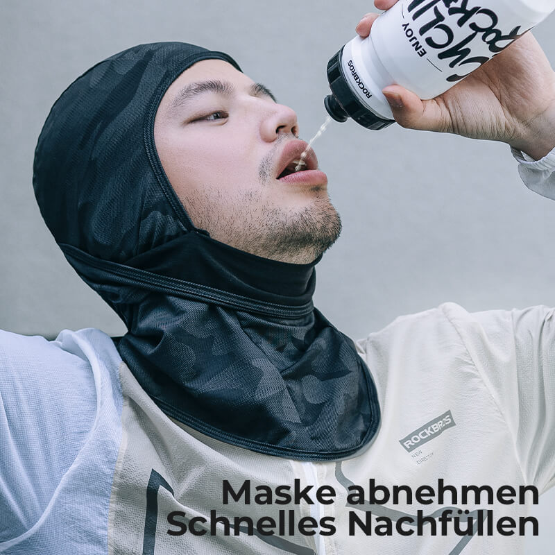 Sommer Balaclava Kühlende Sturmhaube UV-Schutz