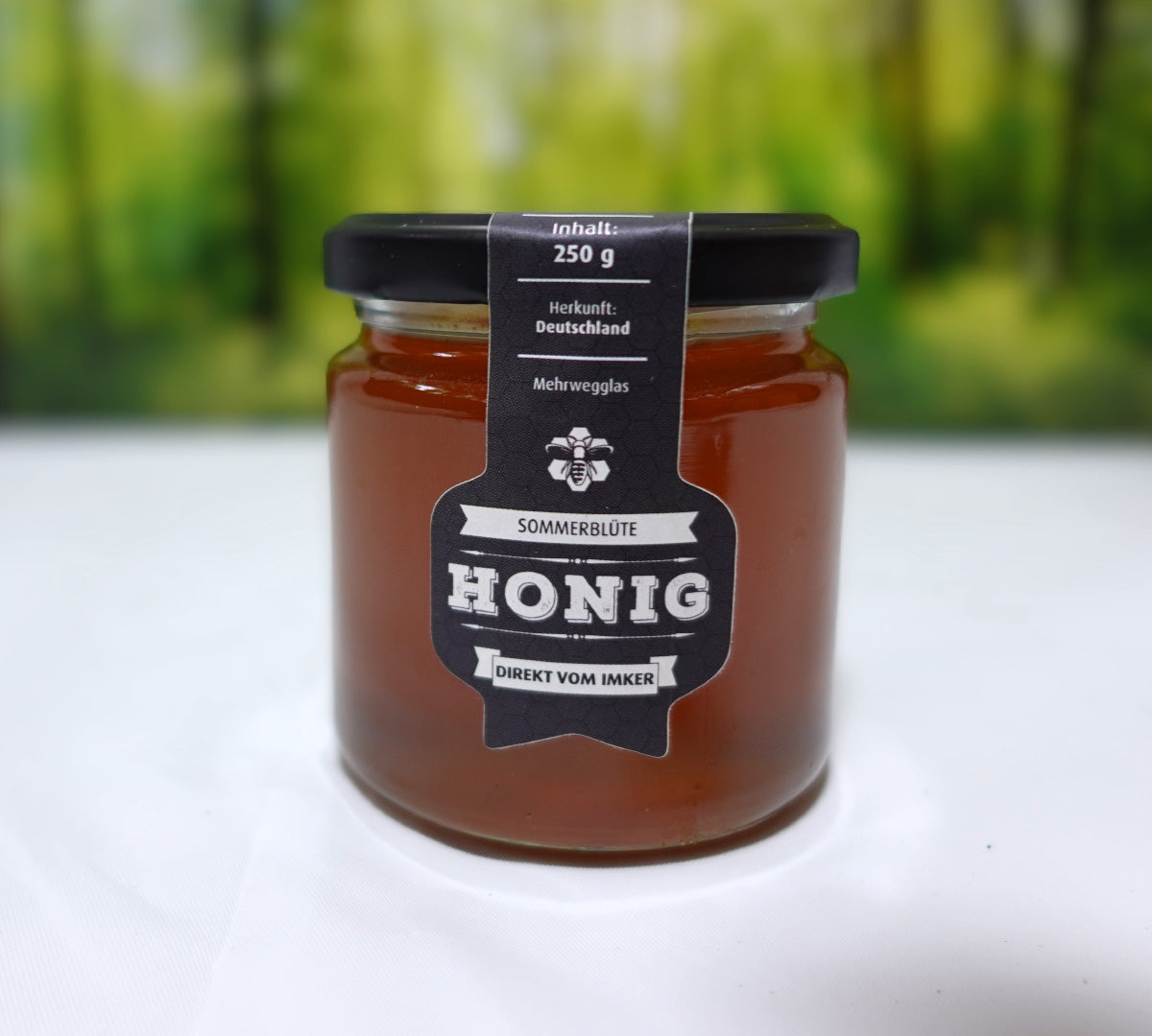Roh Honig / Deutscher Sommer Blütenhonig - kräftig & vollmundig | 500g