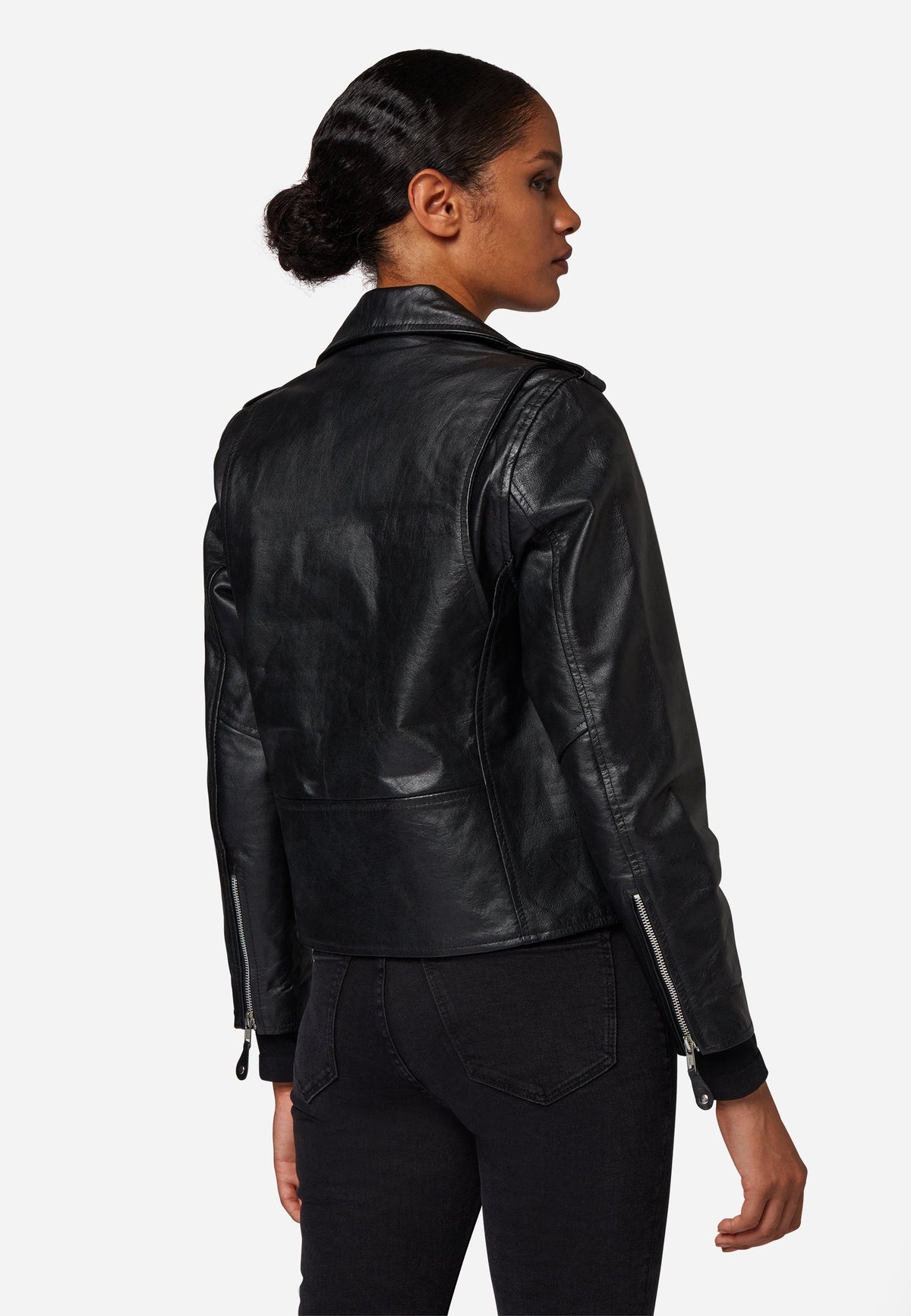 Damen Lederjacke Brando Girl