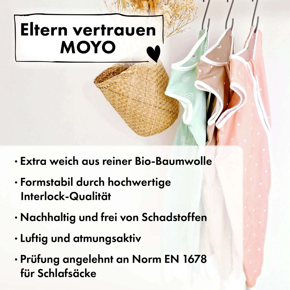 Sommer-Schlafsack mit Füßen Zarter Tupfen Taupe Namma Markt