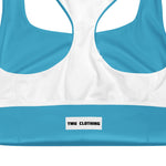 Recycled Longline Sports Bra 'Bluey'