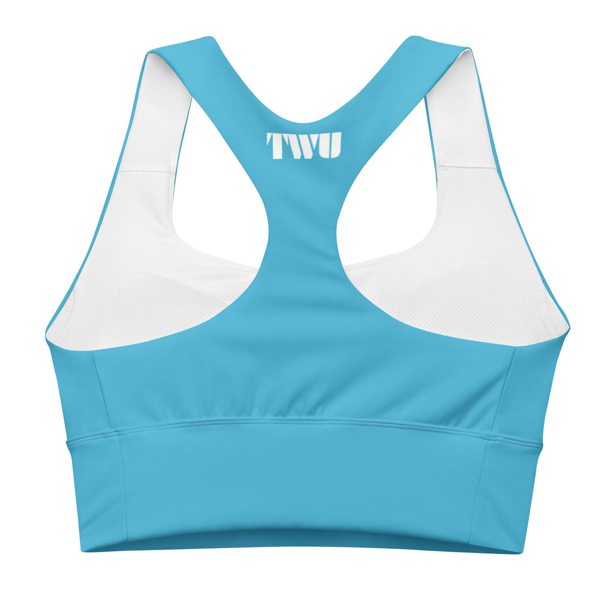 Recycled Longline Sports Bra 'Bluey'