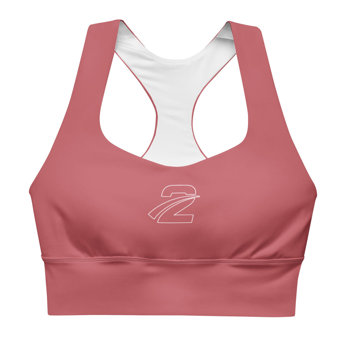 Recycled Longline Sports Bra 'Mandy'