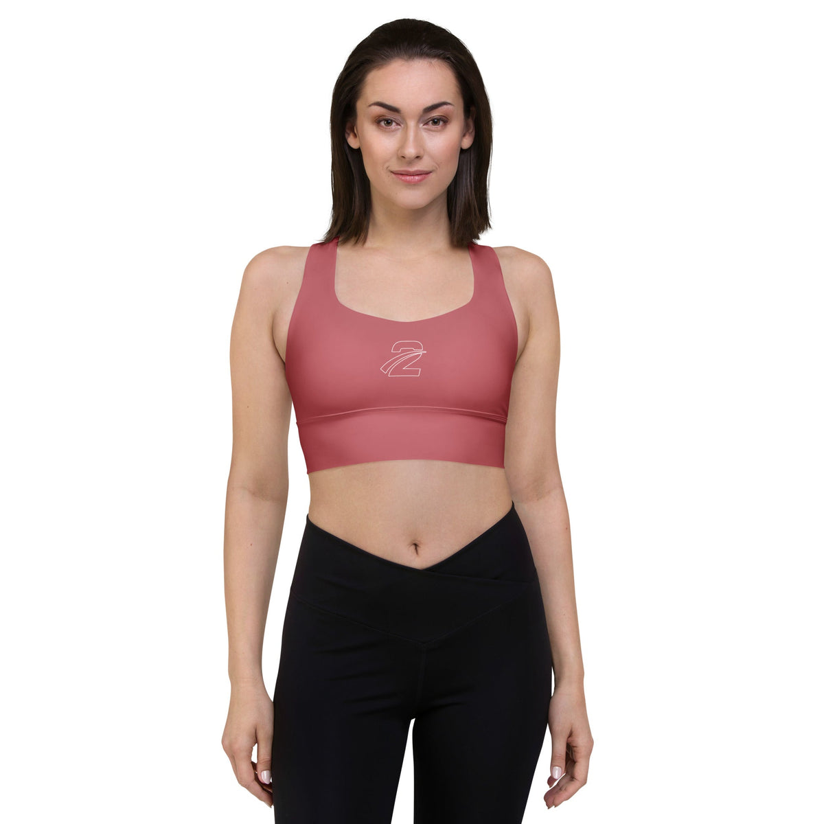 Recycled Longline Sports Bra 'Mandy'
