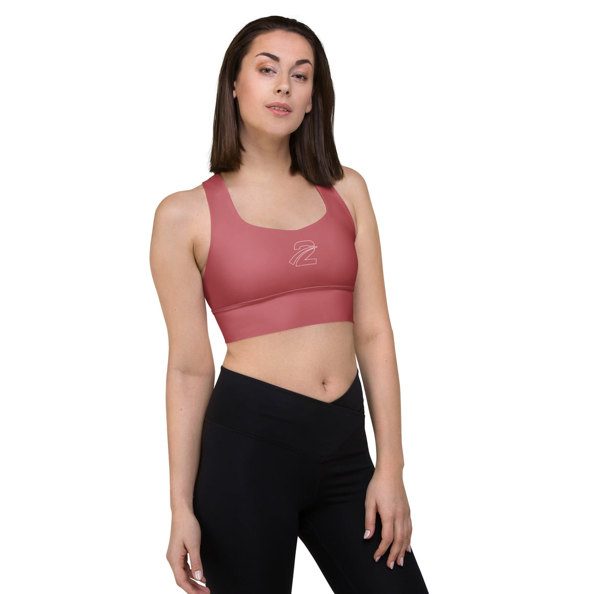 Recycled Longline Sports Bra 'Mandy'