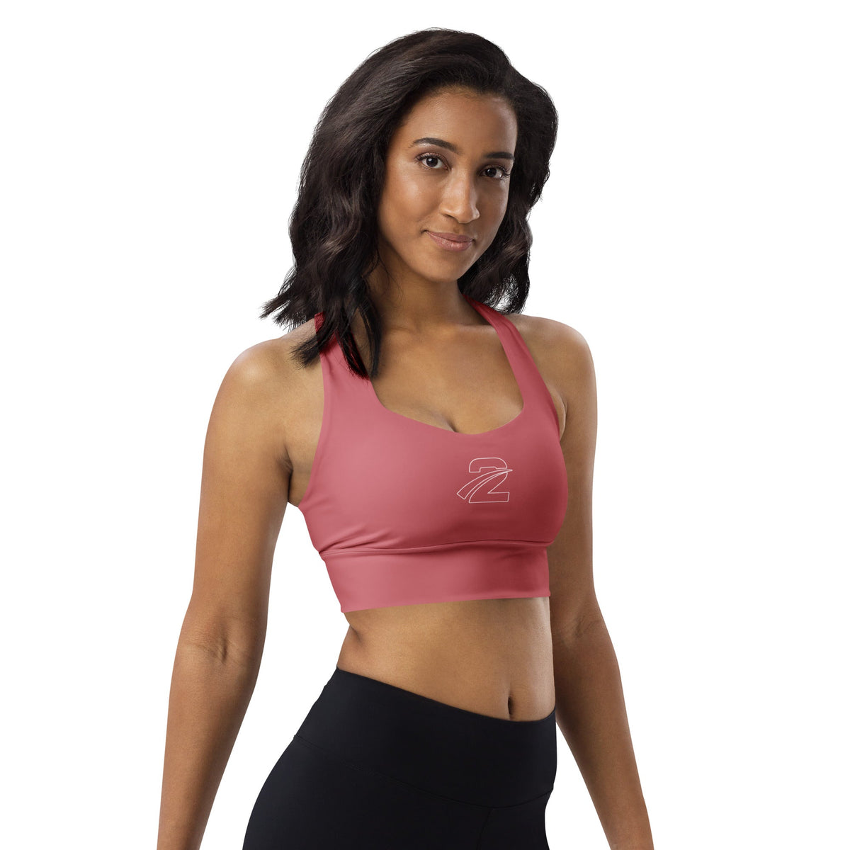 Recycled Longline Sports Bra 'Mandy'