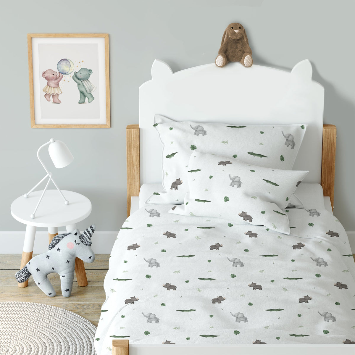 "Little Safari" Premium Kinderbettwäsche