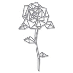 Origami Rose aus Holz -