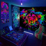 Starry UV Schwarzlichtposter