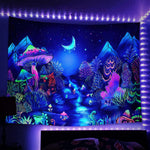 Psychedelic Light Schwarzlichtposter