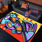 Picassostyle Abstrakt Design Teppich