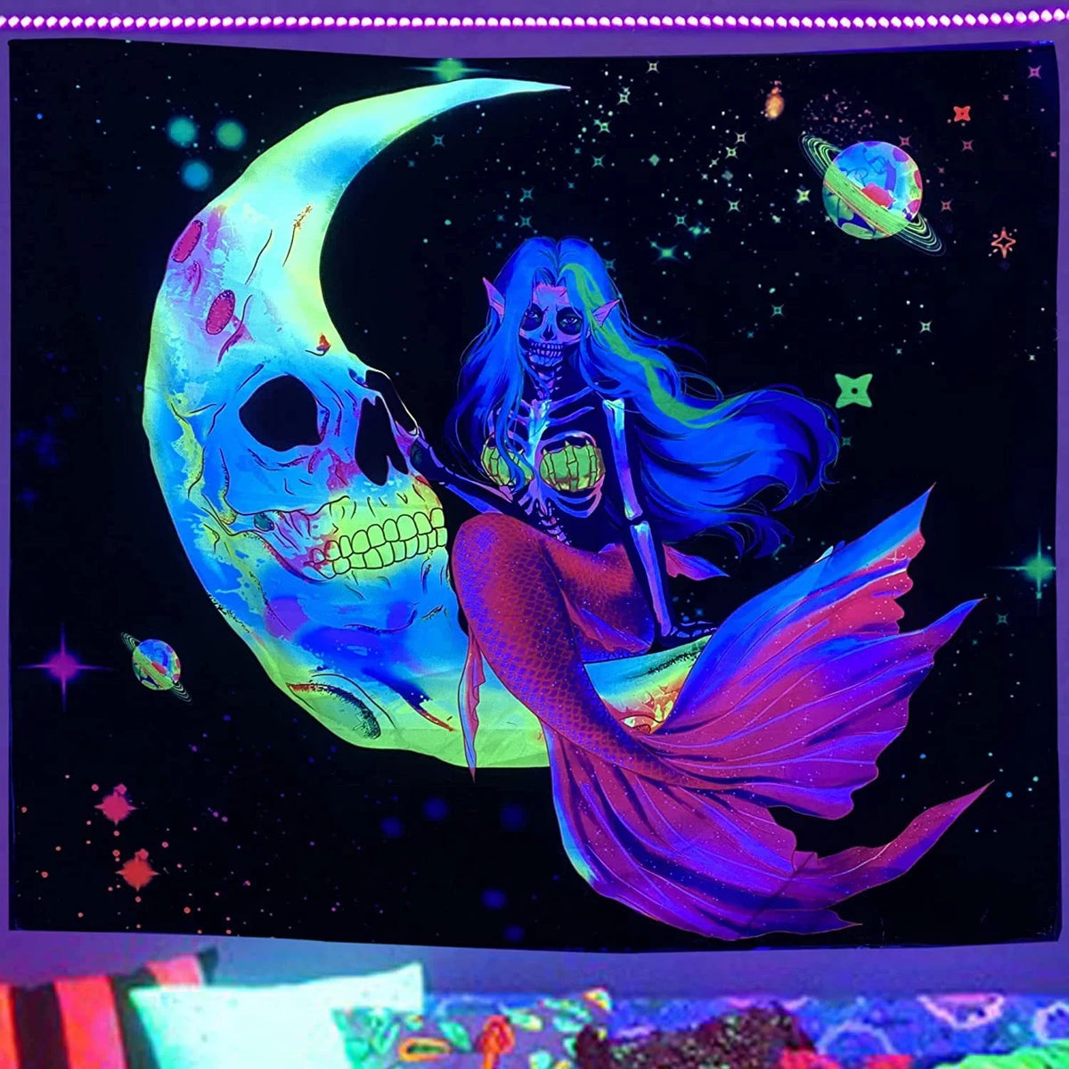 Mand UV Schwarzlichtposter