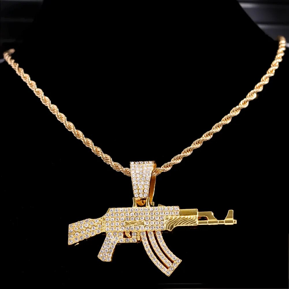 Hiphop Ak47 Halskette