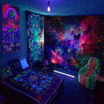 Starry UV Schwarzlichtposter