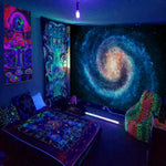 Starry UV Schwarzlichtposter