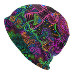 Psychedelic Skull Art Poster