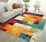 Geometrischer Abstrakt Design Teppich