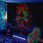 Starry UV Schwarzlichtposter