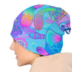 Psychedelic Skull Art Poster