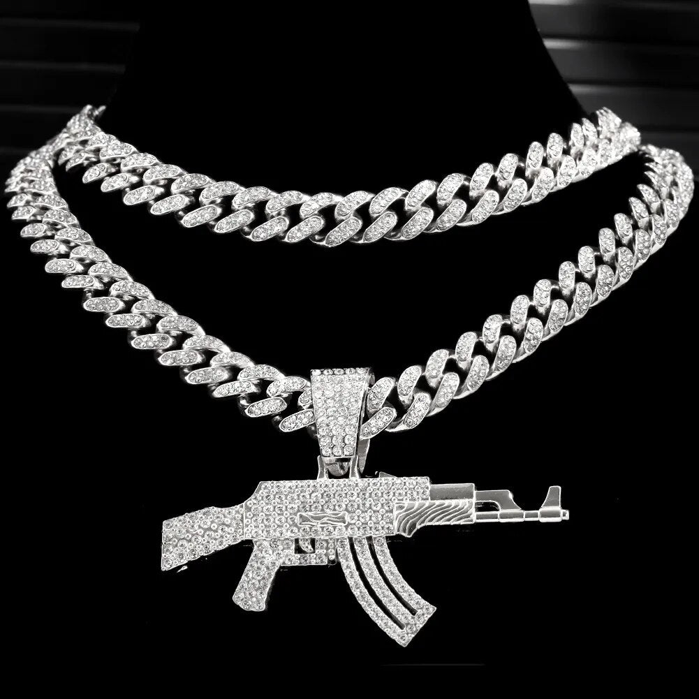 Hiphop Ak47 Halskette
