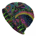 Psychedelic Skull Art Poster