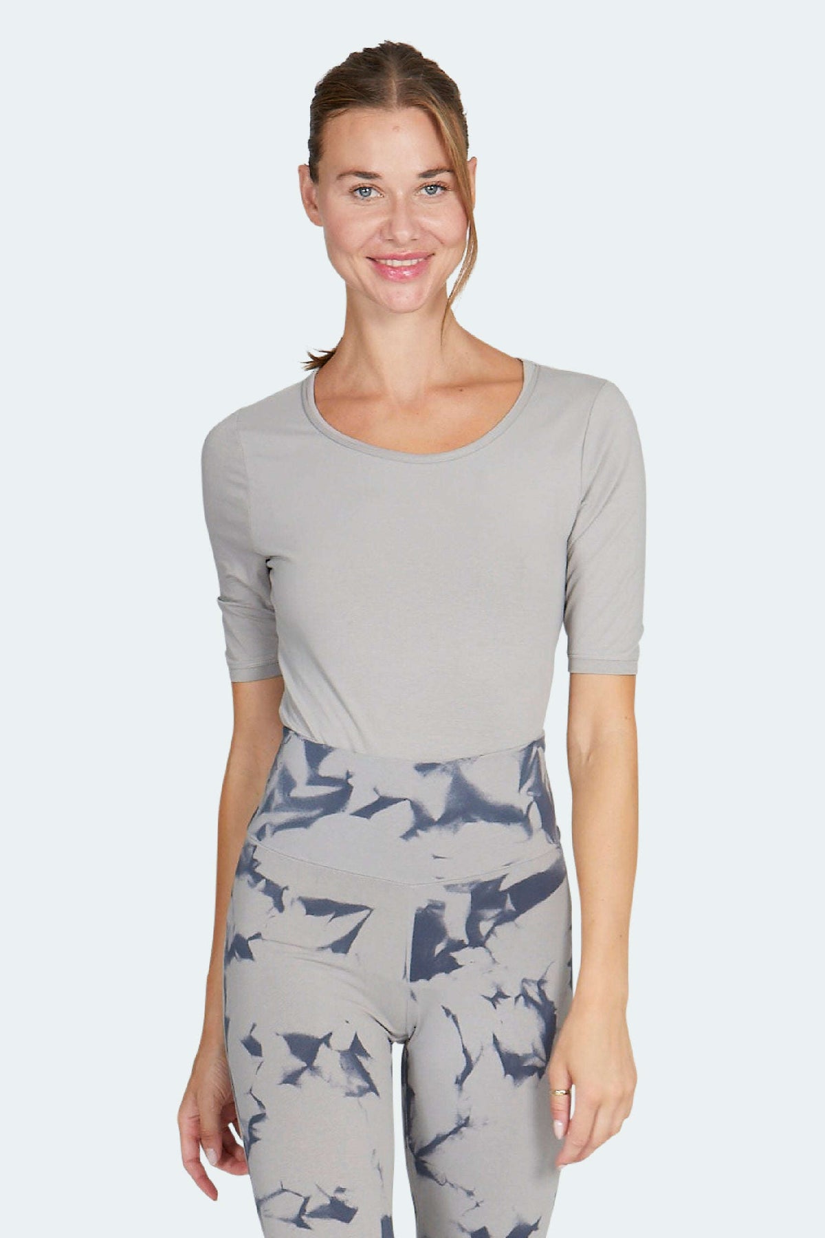 Love Top 3/4 Sleeve  stone
