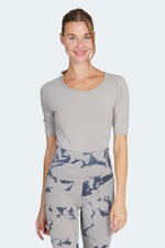 Love Top 3/4 Sleeve  stone