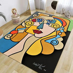 Picassostyle Abstrakt Design Teppich