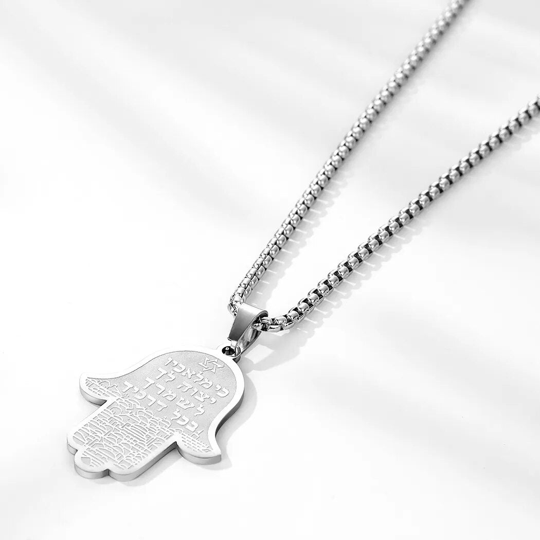 Hamsa Hand Halskette