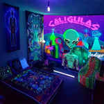 Mystisches UV Schwarzlichtposter