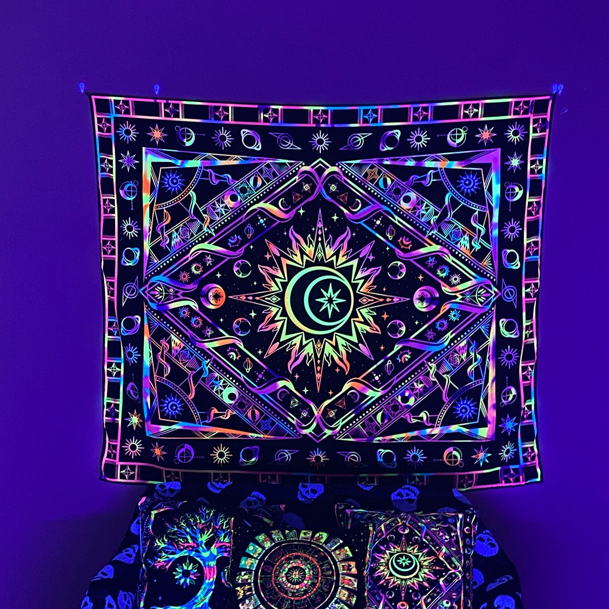 Bapao UV Schwarzlichtposter