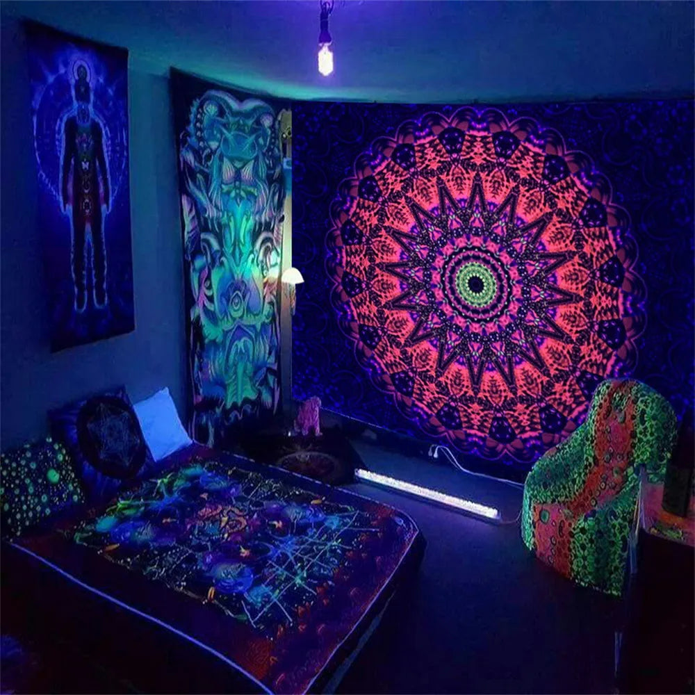 Monero UV Schwarzlichtposter