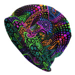 Psychedelic Skull Art Poster