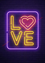 Neon Love Neon Poster